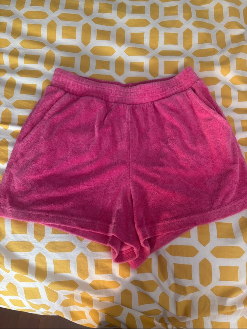 GAP Pink Terry Cloth Lounge Shorts